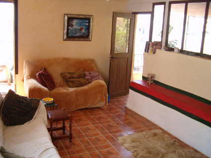 Lounge area on upper storey